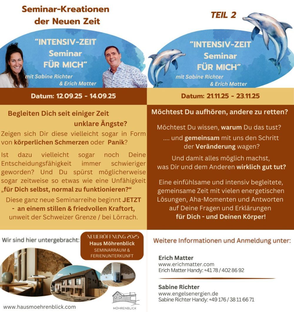 Event image for Seminarkreationen der Neuen Zeit